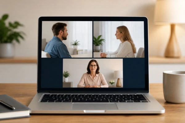 Image of online shuttle mediation Bath