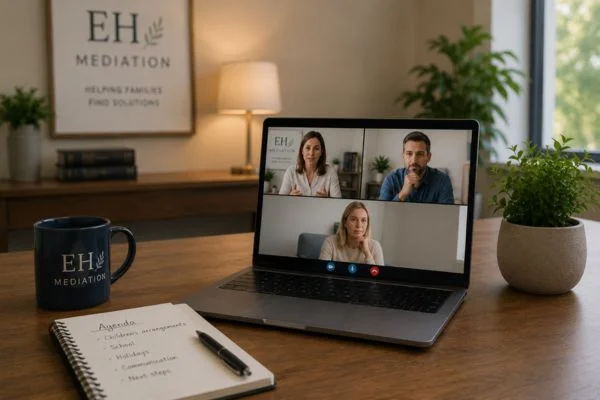 child access mediation Bath online meeting.